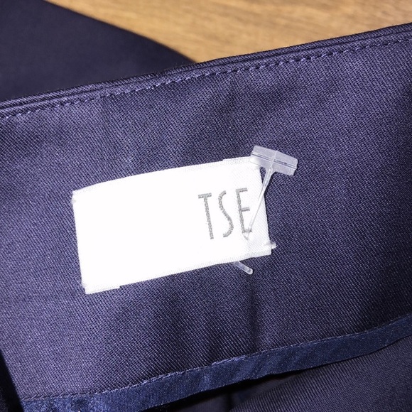 Tse size 6 navy blue cotton shorts - Picture 4 of 6